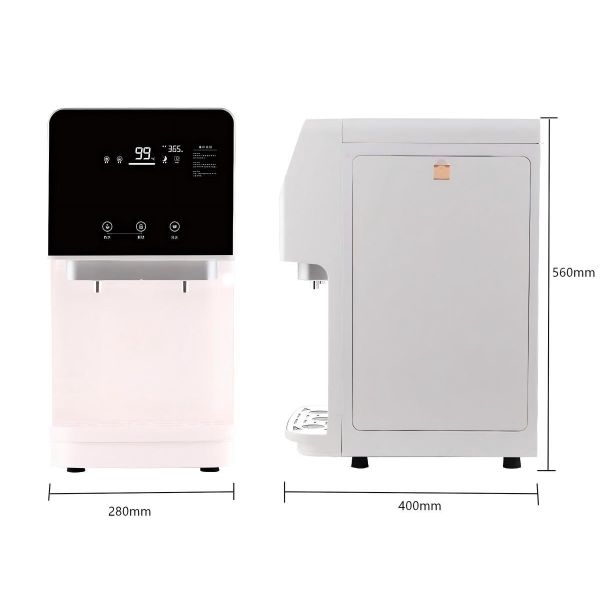 UV Sterilization Desktop RO Hot Water Dispenser With 2L Tank / Touch Screen Control