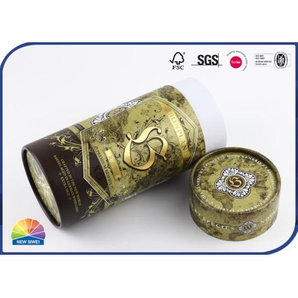 Напечатанная бумага коробки круга картона консервирует/изготовленная на заказ бумажная упаковывая трубка