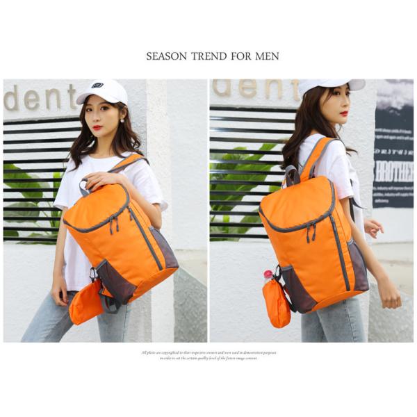 пеший туризм перемещения рюкзака складной сумки альпинизма 23L Ultralight на открытом воздухе задействуя