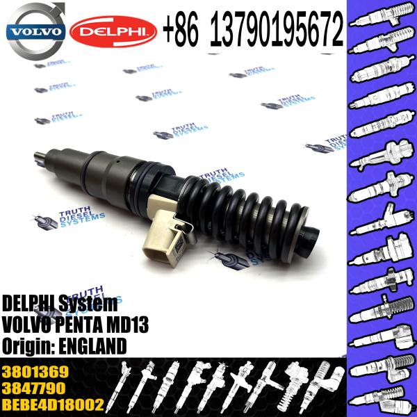 New Fuel Injector 21379939 BEBE4D27002 3801369 for VOL PENTA MD13
