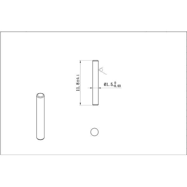 SUS303 Stainless Steel Roller Axel Pins