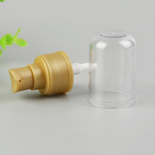 24/410 Cosmetic Cream Pump Hand Lotion Pump With Full Cap