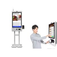 machine de commande de kiosque d'individu de l'écran tactile 27inch avec l'imprimante Scanner de 80mm