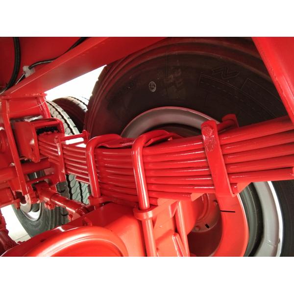 9.5 Meters 2 Axles Pipe Transport Trailer Commercial Semi Truck Type