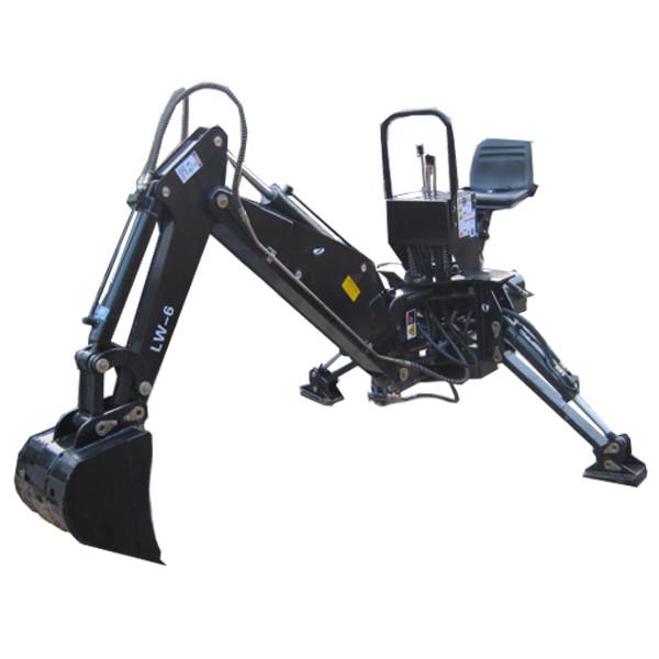 180 cubeta de Mini Trator Backhoe 12inch do balanço do grau Backhoe de 35 cavalos-força