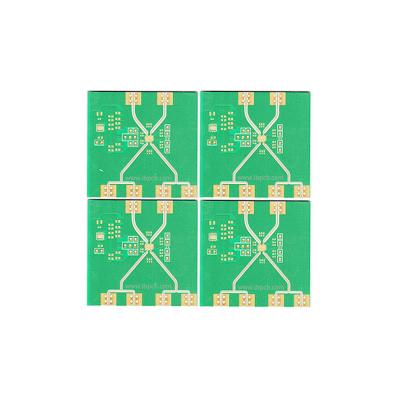 Or d'immersion de l'ENIG de panneau de carte PCB de Tin Soldering Turnkey Green