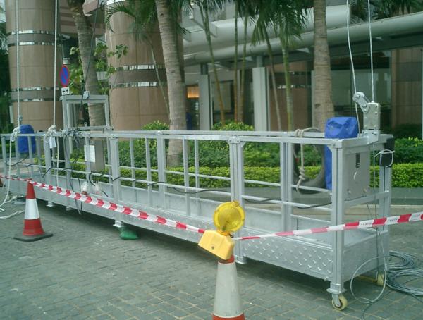 ZLP800 aluminum suspended platform / hoist cradle / gondola platform