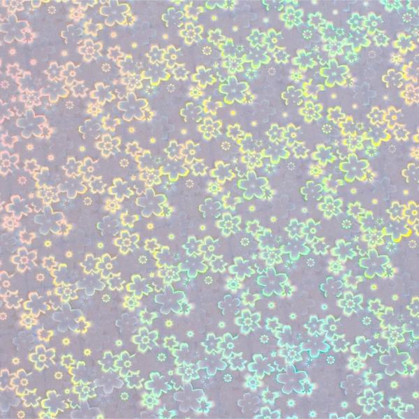A4 Label Self Adhesive Sticker Waterproof PVC Holographic Cold Lamination Film Overlay For Transparent Holographic Film