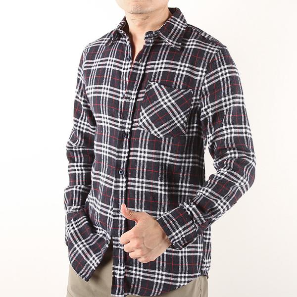 7 Colors Cotton Long Sleeve Mens Casual Plaid Shirts