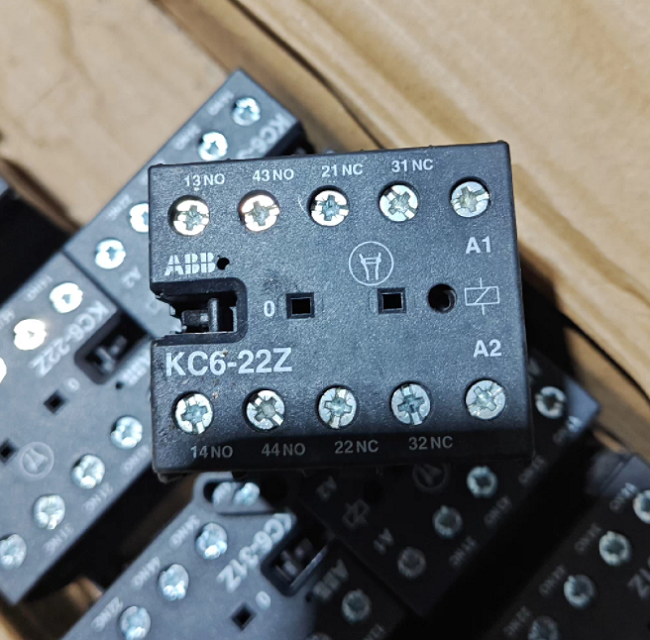 KC6-22Z ABB Miniature Contactor Compact Relay Contactor with 2NO+2NC Contacts Control Circuits Industrial Automation