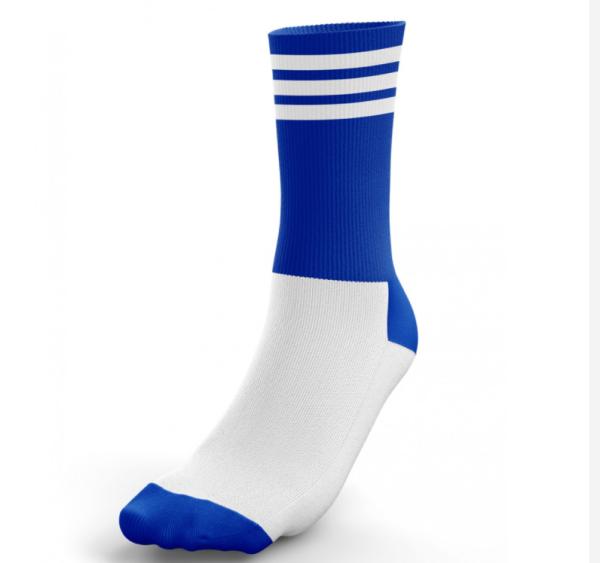 Cotton Crew Colour Plain Sport Hurling Socks Youth Basketball Socks