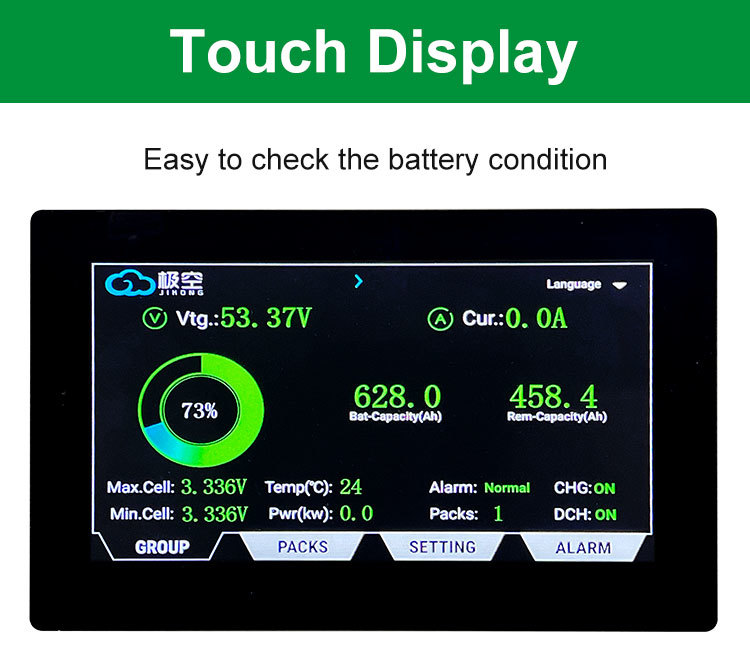 Wheeled Mobile 32KWh Lithium Battery 51.2V628Ah 10000 Cycles Off Grid Solar Storage Battery