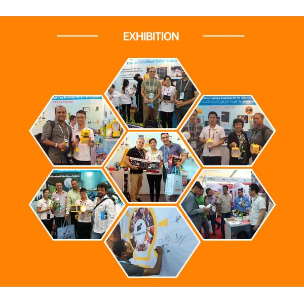 Поликристаллическая на открытом воздухе солнечная система заряжателя системы солнечной энергии портативная солнечная с инвертором