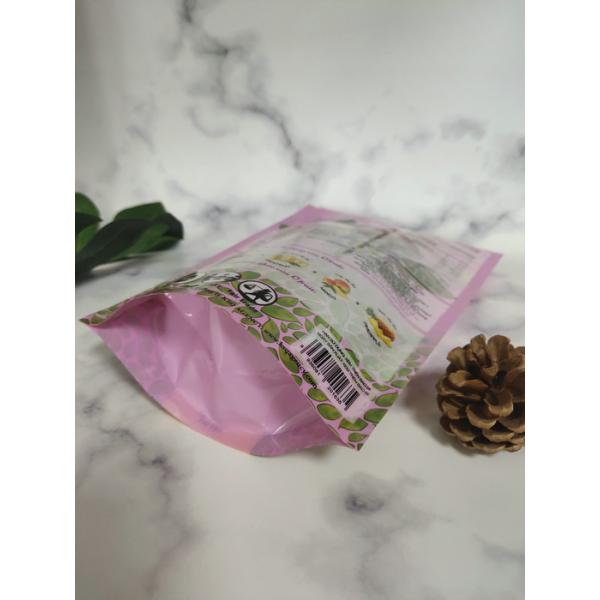 Eco - Friendly Plastic Stand Up Pouch For Human Food Packaging Customized