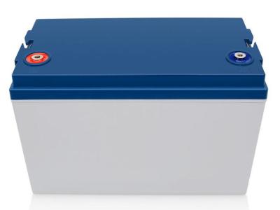 Cellule de batterie LifePO4 haute capacité 100AH ​​12.8V respectueuse de l'environnement avec fiche signalétique pour RV/hélicoptère