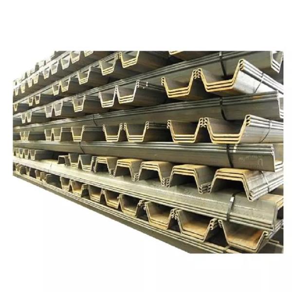400x100x10.5mm Hot Rolled Steel U Type Sheet Pile For Construction