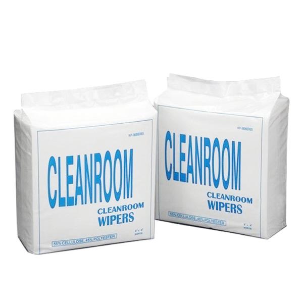 Lint Free 100% Microfiber Wiper 1000 Class 6 X 6 Inch For Cleanroom