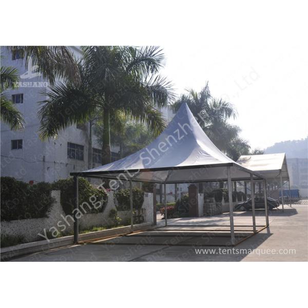 Outdoor No Wall Cover Pressed Aluminum Alloy Frame High Peak Tents