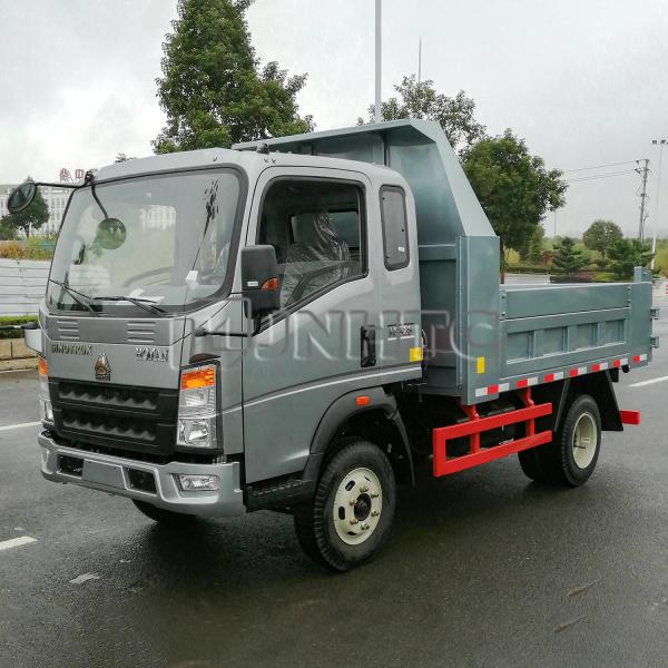 el anuncio publicitario de poca potencia de 4x2 4x4 acarrea Sinotruk Howo Tipper Left Hand Drive Small mini