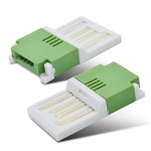 Easy Solder Micro Usb Male Connector , Male Crimp Connector With USB Housing