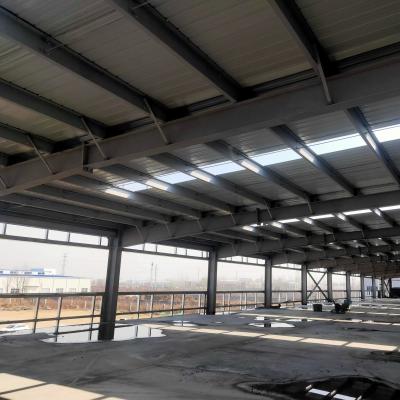 Oficina de estruturas de aço de jato de jato OEM Edifícios pré-fabricados de estrutura de aço