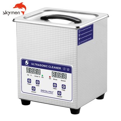220v 2L Jewelry Watch Ultrasonic Cleaner 35W Glass Ultrasonic Cleaning Machine