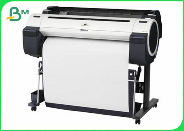Papel de plotador branco de 20lb CAD para o Inkjet 24 Rolls de X 150' 4 pela caixa