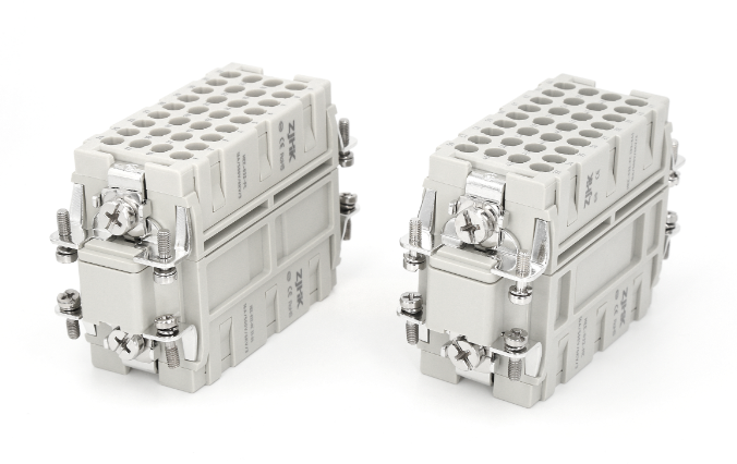 64 Pin High Density Crimping Heavy Duty Connector