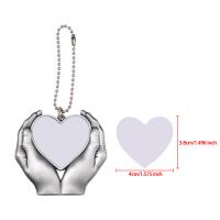 Collier de voiture en forme de cœur