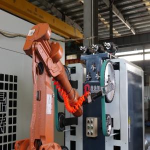 Robotic Grinding Polishing and Deburring System for Automated Metal Surface Finishing and Edge Preparation