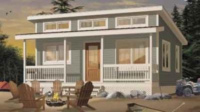 Obtenha casa de estrutura de aço leve com kits de casa pré-fabricada com revestimento de parede WPC
