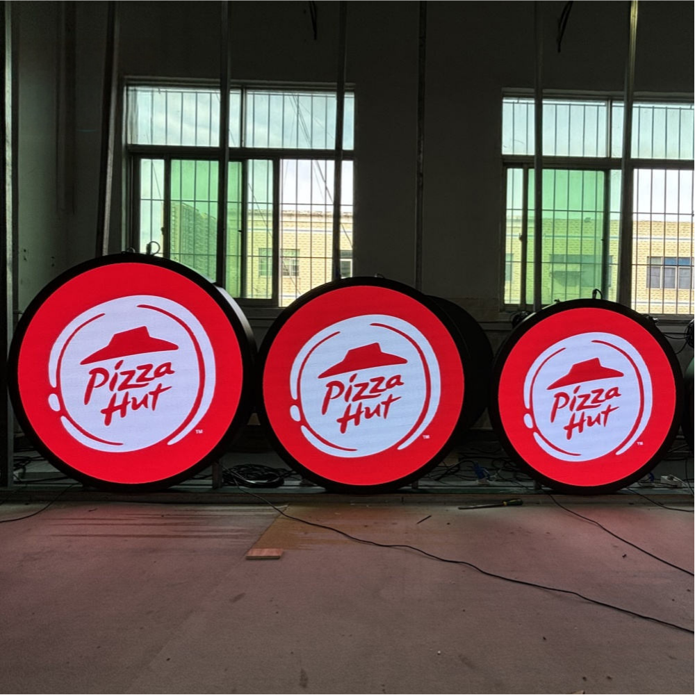 P3 Round Screen Double Sided Circular Led Display