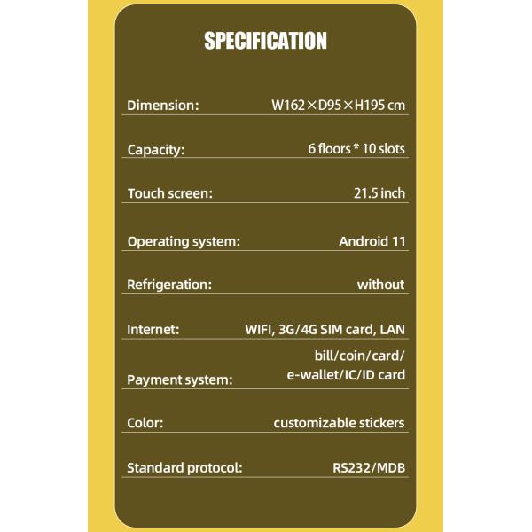 Customization At Your Fingertips IP TOY Vending Machine With 21.5 Inch Touch Screen And Multiple Payment Methods