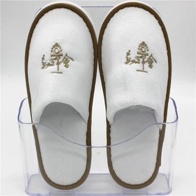 Zapatillas desechables blancas para interiores, para todas las estaciones, para baño de hotel