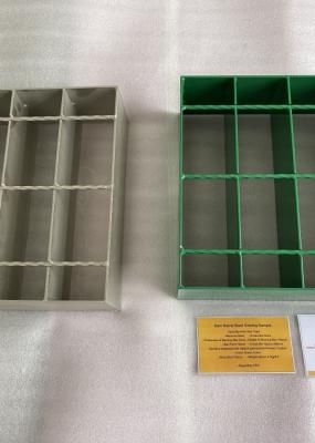 70mm Green Steel Bar Grating for Wall Safety Protection