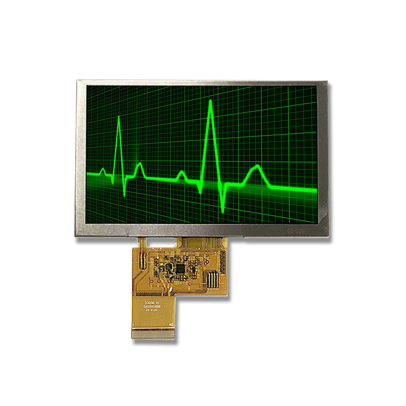 5.0-inch 800*480 Transflective TFT LCD Screen Industrial TFT Display with RGB Interface