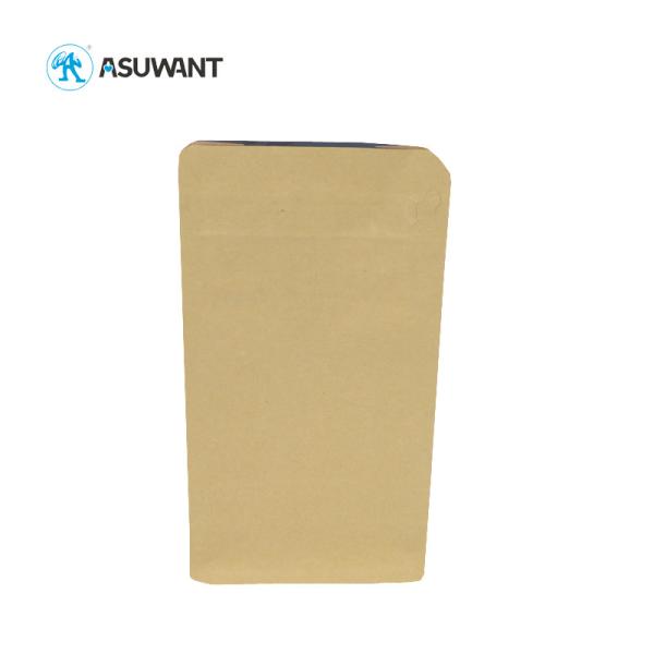 Matte BOPP CPP Laminated Kraft Paper Bag Gravure Printing For Food
