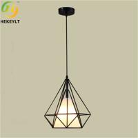 Luz moderna do pendente do ferro de 40 watts com base do bulbo E26