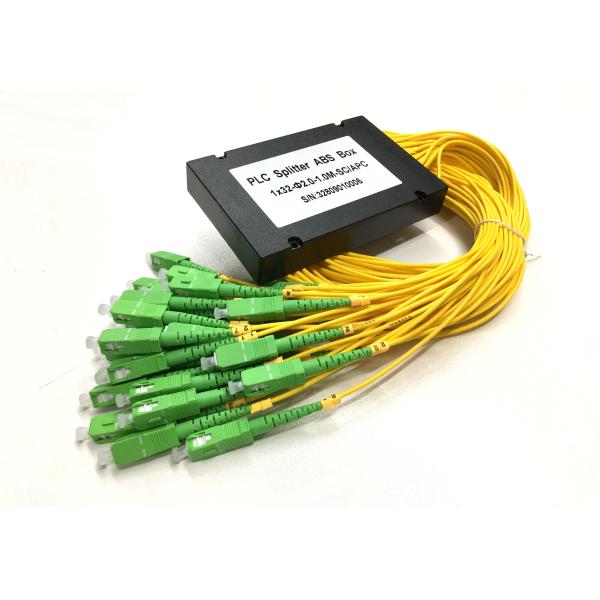 1х32 1*32 1:32 ПЛК Волоконно-оптический разделитель SC APC соединитель ABS Box Type Пассивные компоненты
