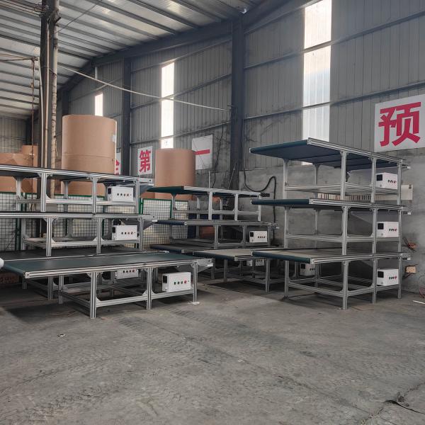 3200mm Length Customized Auto Loading And Unloading Conveying Workbench CNC Router Machine