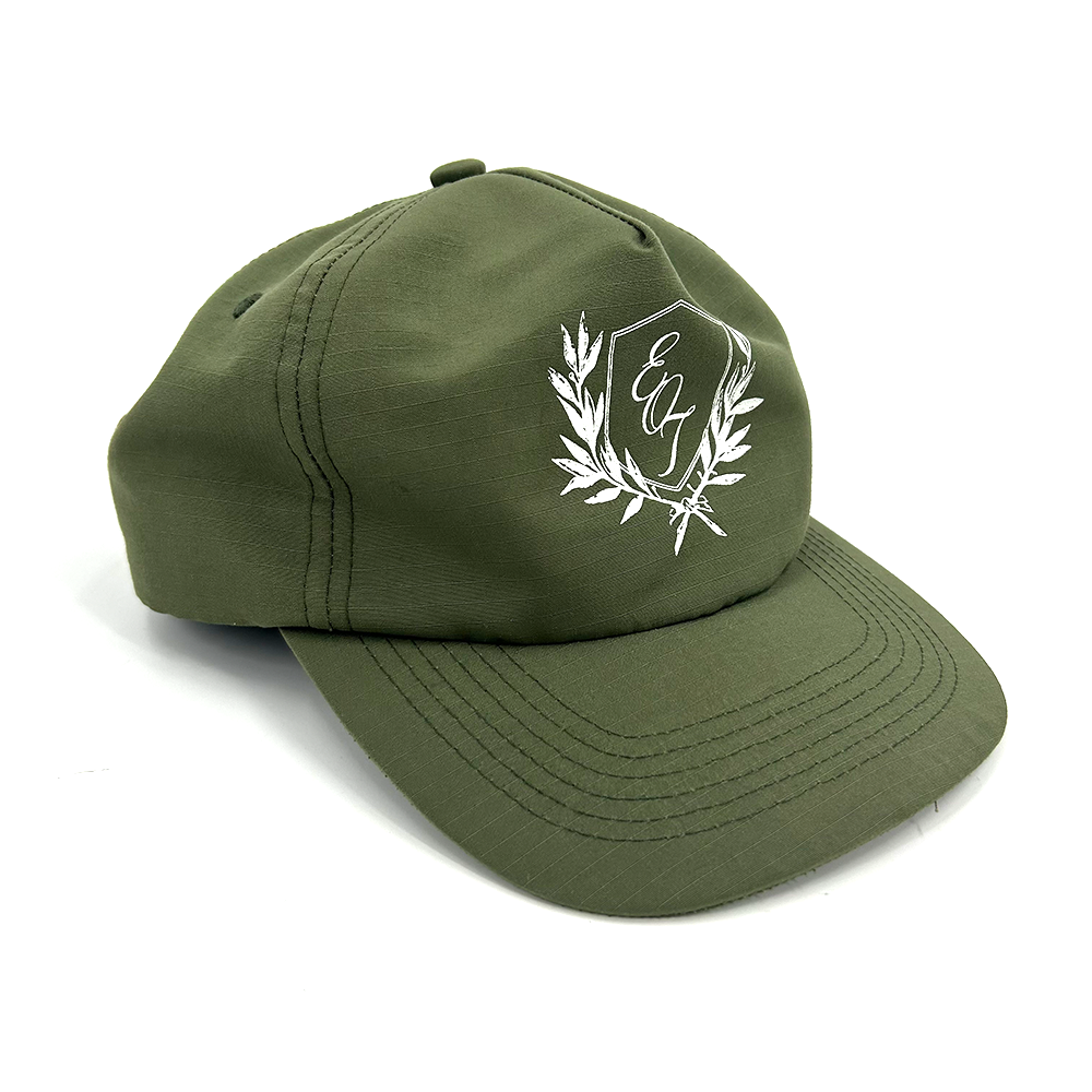Low Profile Embroidered Snapback Caps Unstructured Pre Curved Brim Vintage 5 Panel Sports