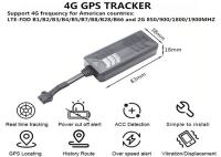 Protocolo do roubo do perseguidor 100VDC de 800MHZ 4G LTE GPS anti para o caminhão da motocicleta