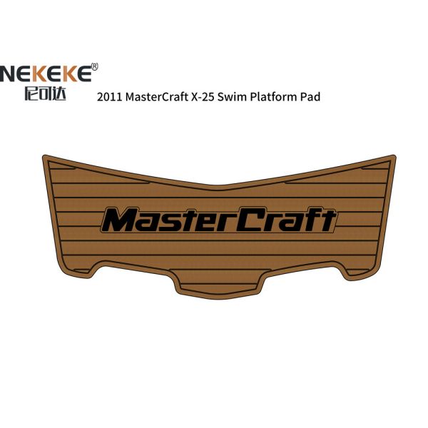 6mm UV Resistant Self-Adhesive Anti-Slip EVA Boat Deck Mat for MasterCraft X-25 Swim Platform