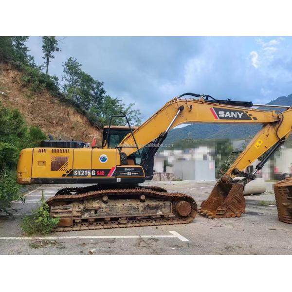 Sany SY215 Excavator avec 0-2000 heures de travail et 0,93m3 de capacité de seau