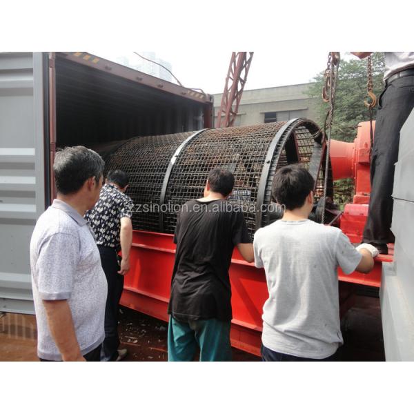 380v/415v/440v Voltage Rotary Drum Sand Sieving Machine for Mine Stone Screening