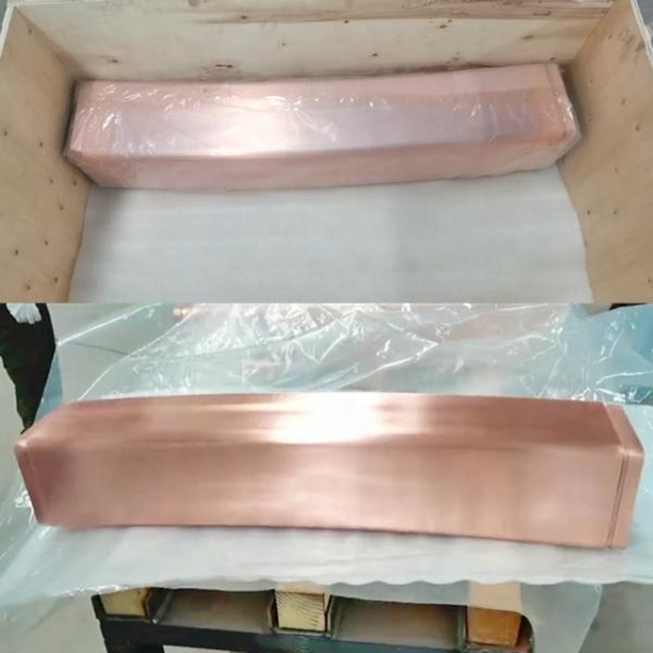 Square Billet 200mm x 200mm 60 Mn Steel Making Cooper Mould Tube Copper Pipe