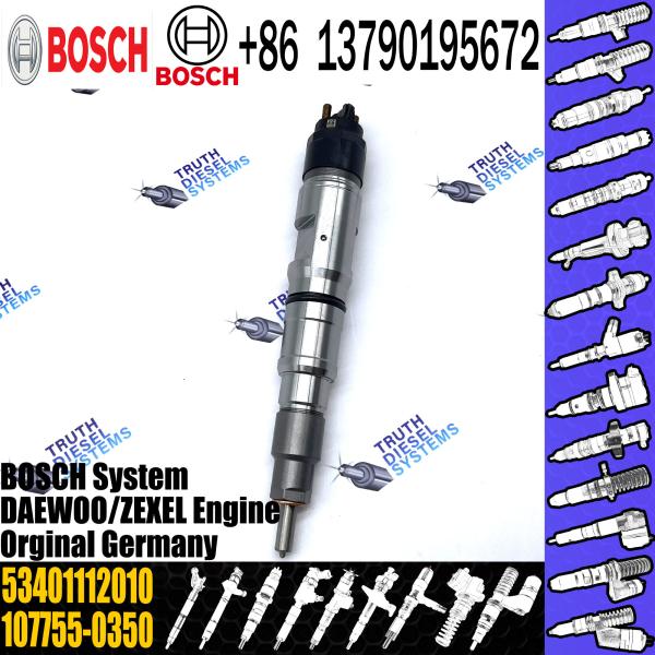 Bocal comum 53401112010 da injeção do trilho do injetor de combustível diesel 0445120178 novos de alta qualidade