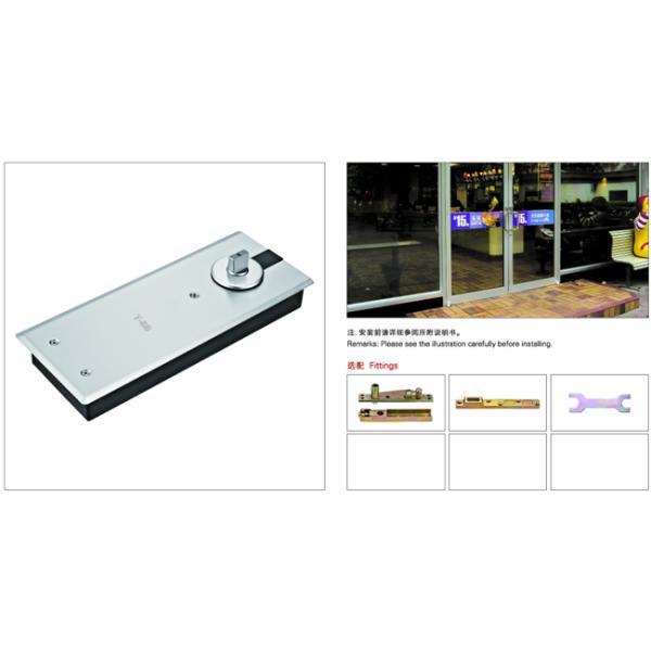Floor Hinge T-68, color:black or blue, casting iron,  weight capacity 150kgs,