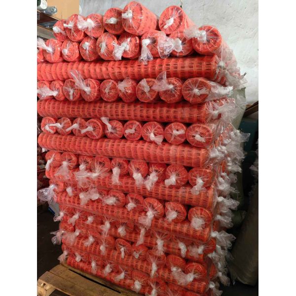 100% HDPE Orange Mesh Net Red High-visibility Road Barrier Safety Fence for Traffic Control and Road Construction Zones