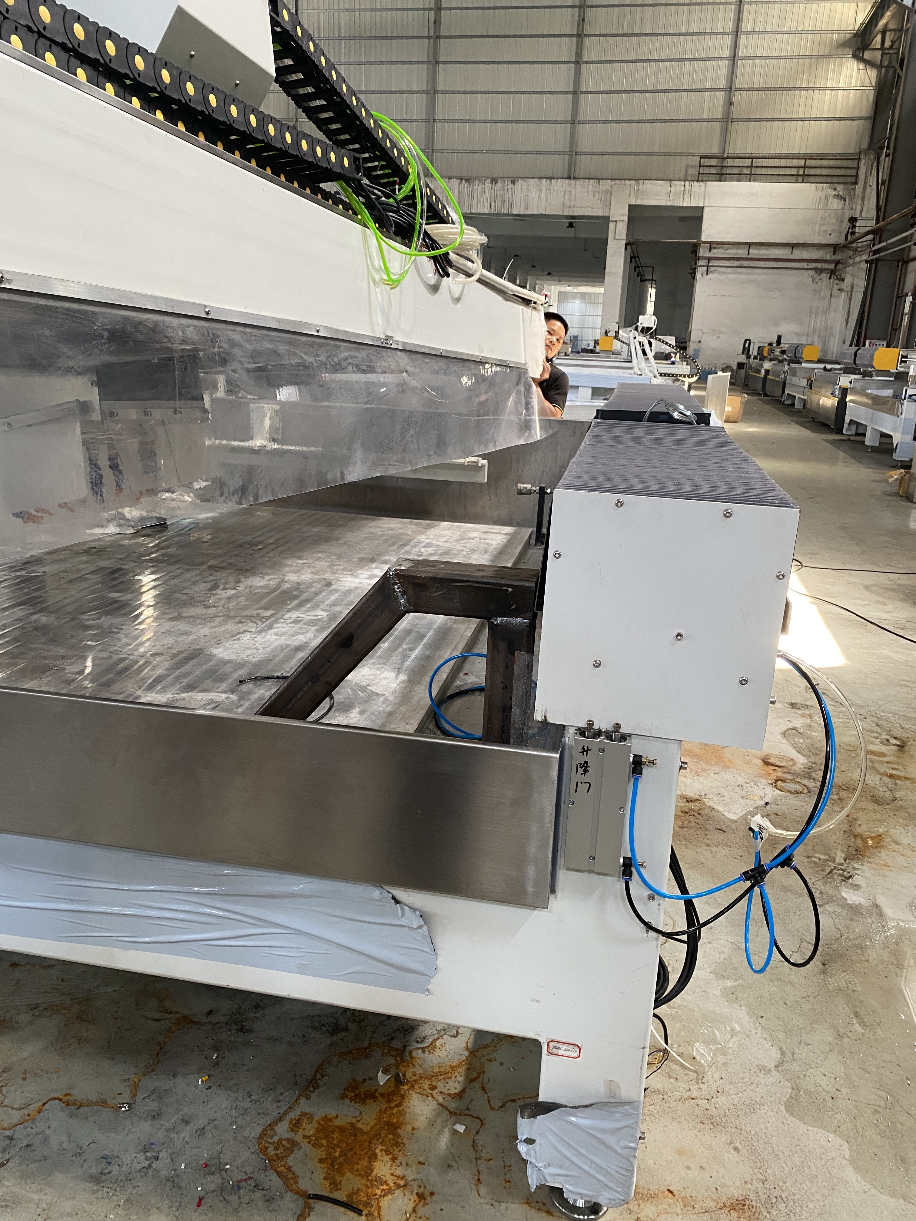 380V Single Head CNC Glass Drilling Machine With Precision Drilling Capacity